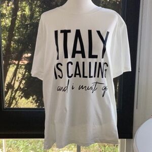 Italy is Calling t-shirt